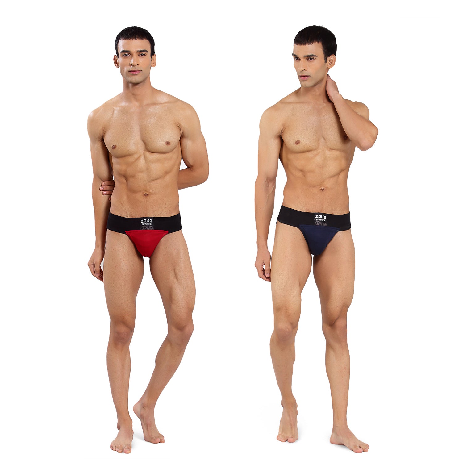 Buy Now Zoiro Men's Cotton Sports Gym Supporter Brief (Pack, 50% OFF