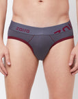 Zoiro Men's Cotton Solid Trends Brief Nine Iron