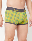 Zoiro Men's Cotton Trends Trunk-Sulphur