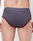 Zoiro Men's Cotton Solid Trends Brief Nine Iron