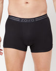 Zoiro Men's Cotton Soft Classics OE Trunk - Black