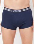 Zoiro Men's Cotton Soft Classics Trunk - Dark Denim