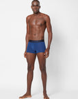 Zoiro Men's Cotton, Modal, Spandex Softs Trunk Federal Blue