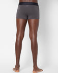 Zoiro Men's Cotton, Modal, Spandex Softs Trunk Smoked Pearl
