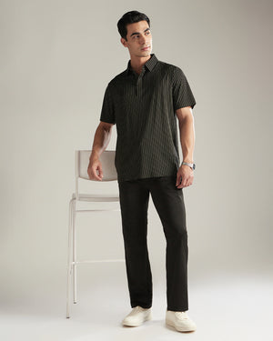Retro Executive Polo Shirt