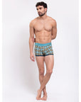 Zoiro Men's Cotton Trunk (Pack Of 2) Atlantic deep + Pagoda Blue/ Atlantic deep