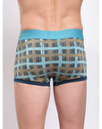 Zoiro Men's Cotton Trunk (Pack Of 2) Atlantic deep + Pagoda Blue/ Atlantic deep