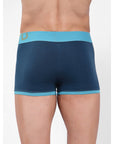 Zoiro Men's Cotton Trunk (Pack Of 2) Atlantic deep + Pagoda Blue/ Atlantic deep
