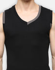 Zoiro Men's Cotton Solid Vest Pack Of 3