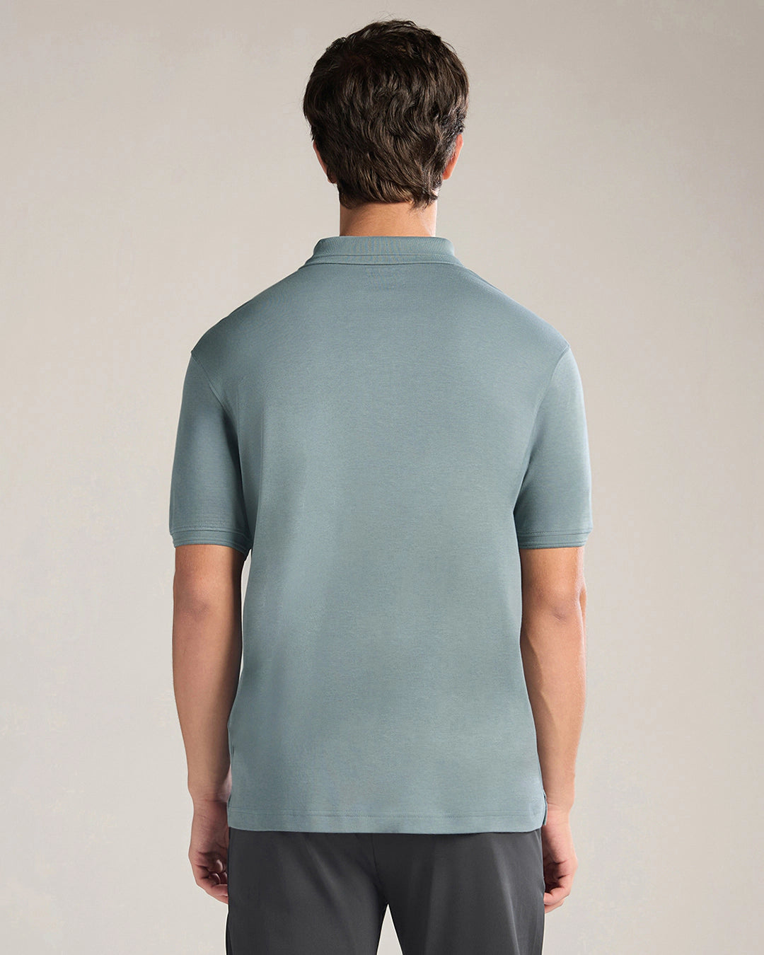 ZOIRO Executive Polo Basalt Back View