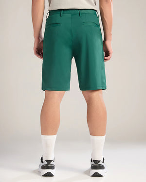 Zoiro Athleisure Shorts Rain Forest - Back View