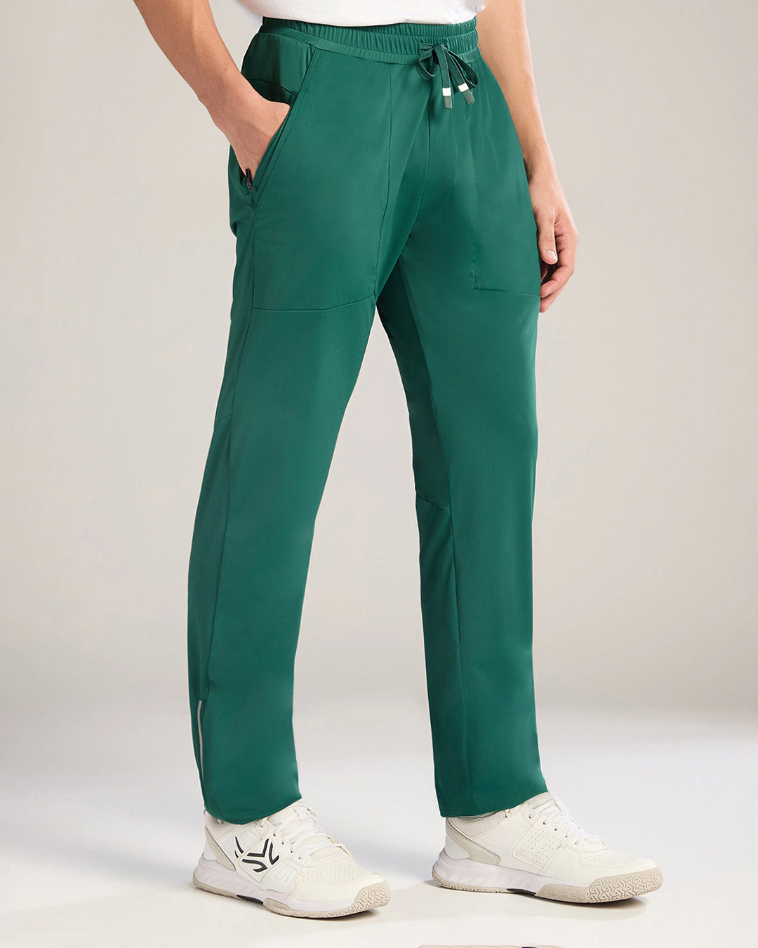 Zoiro Athleisure Track Pant - Rain Forest side view