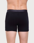 Men Soft Classic Trunk (Pack of 2) Black + Black