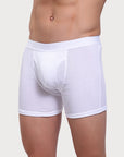 Men Soft Classic Trunk (Pack of 2) White+ White