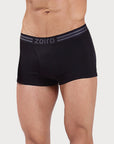 Men Soft Classic Trunk (Pack of 2) Black + Black