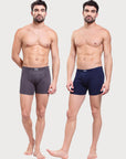 Men Soft Classic LTrunk (Pack of 2) Dark Denim + Smoked Pearl