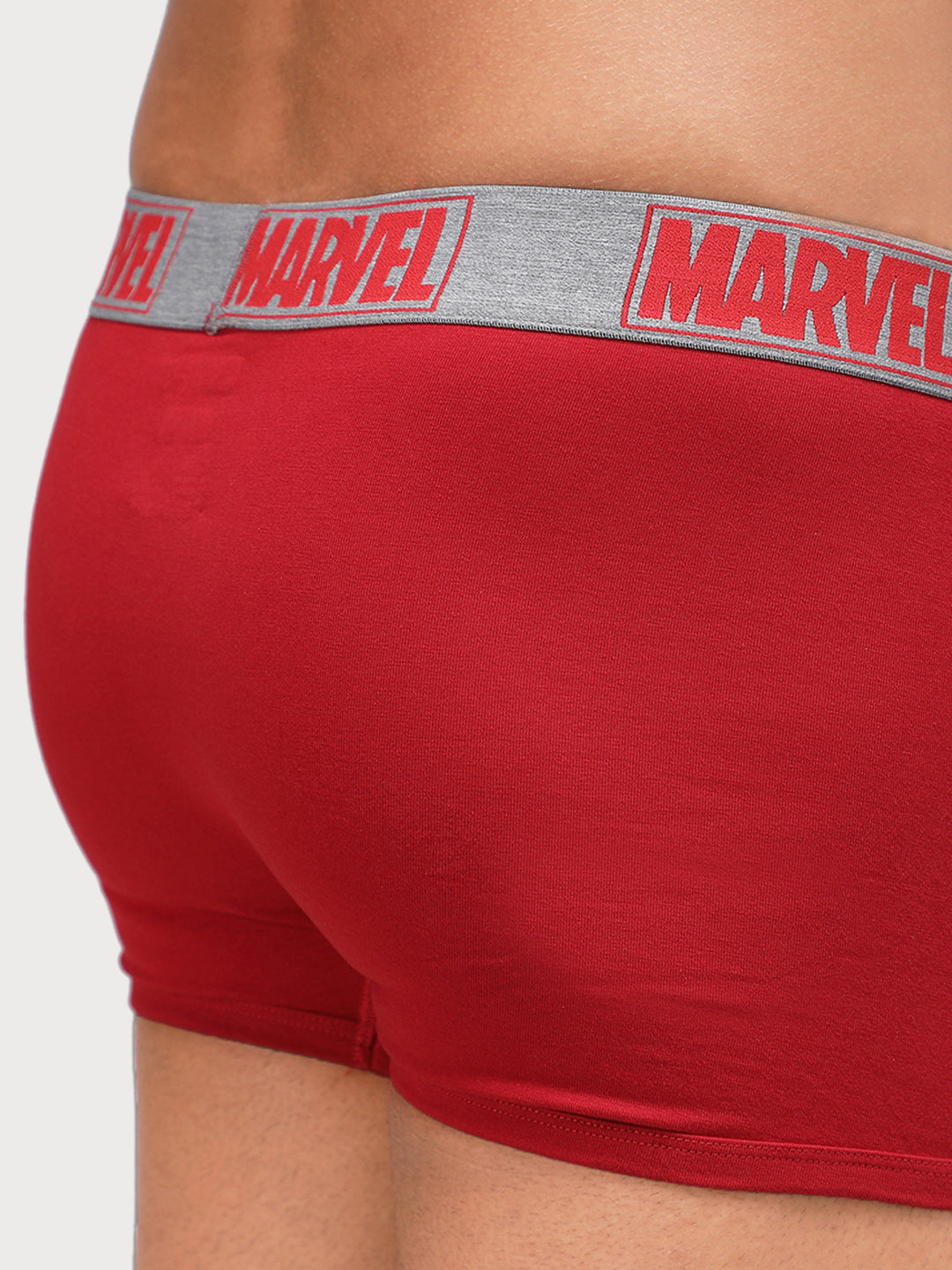Men&#39;s Marvel Trunk Pack of 2 - Chinese Red+Sky Diver