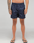 Zoiro Men's Avenger Print Boxer - Navy