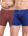 Men Soft Classic LTrunk (Pack of 2) Bitter Chocolate+ Dark Blue