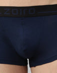 Zoiro Men's Modal Softs Solid Trunk - Persian Blue