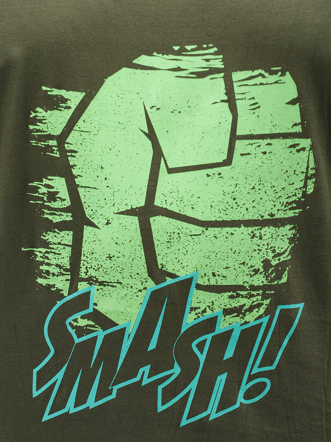 Zoiro Men&#39;s Marvel Singlet Vest - Olive - Hulk