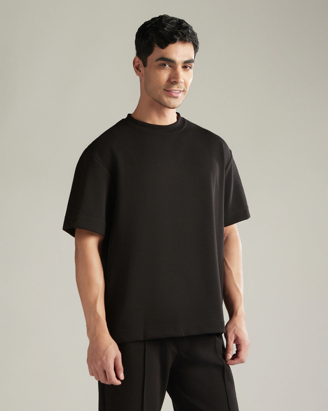 Relaxed Crew Neck T-Shirt