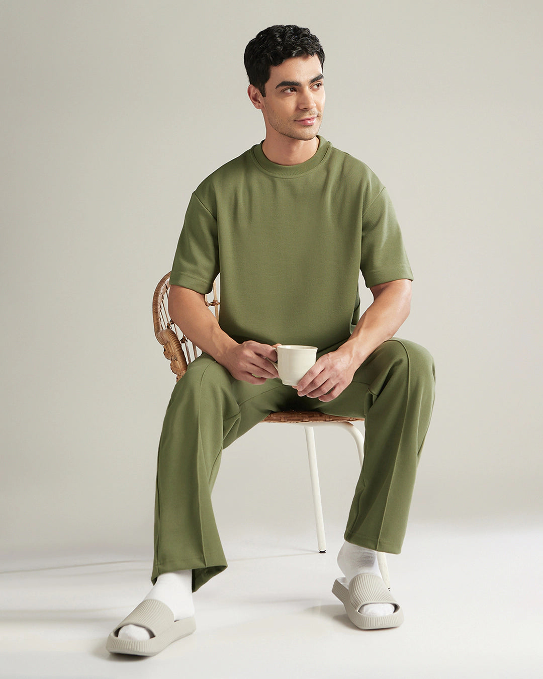 Relaxed Crew Neck T-Shirt