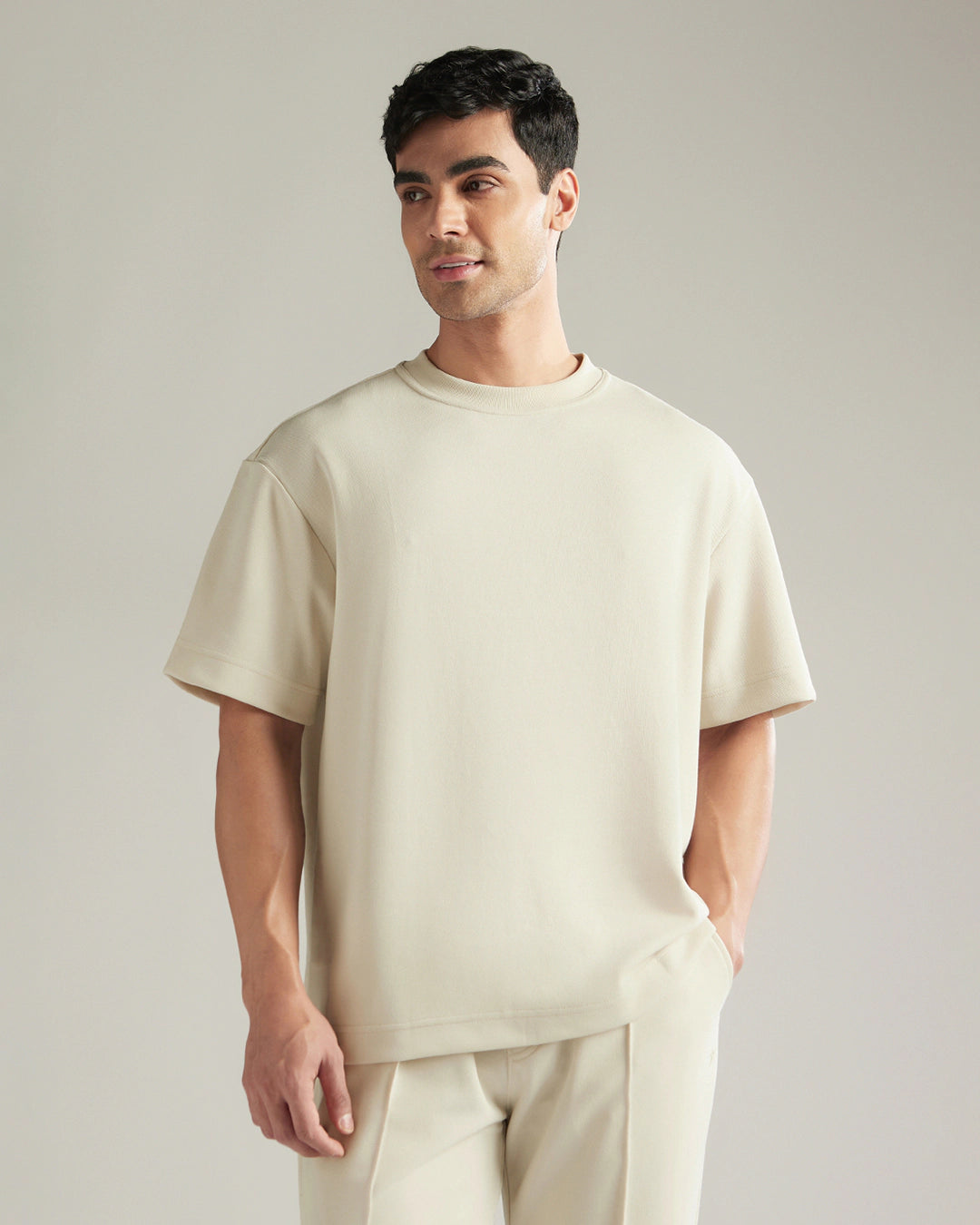 Relaxed Crew Neck T-Shirt