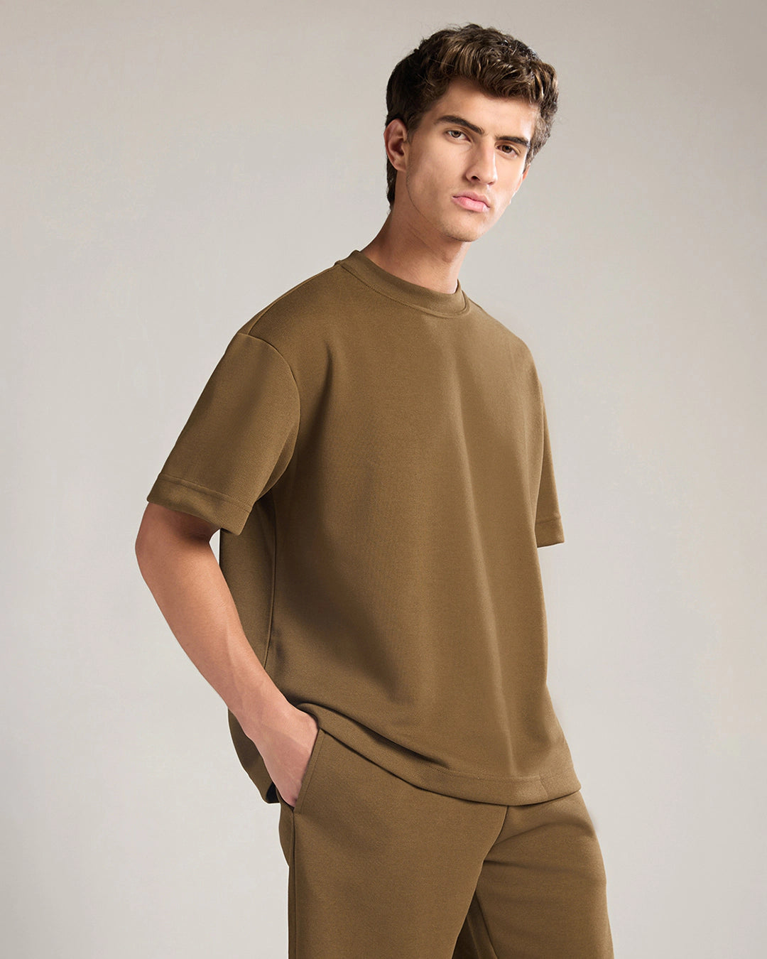 Relaxed Crew Neck T-Shirt