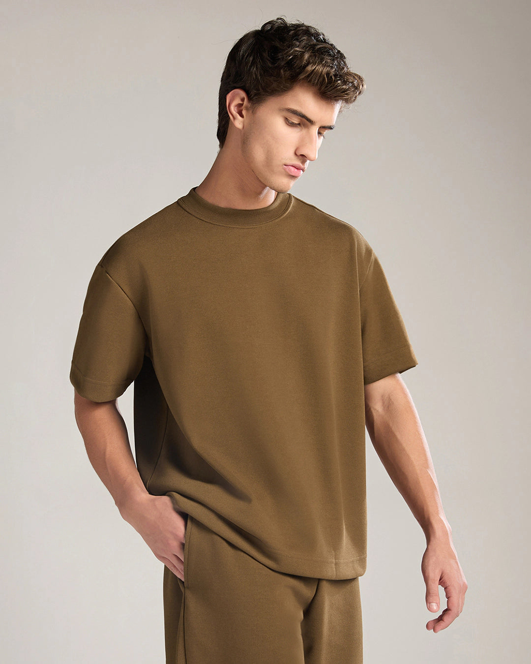 Relaxed Crew Neck T-Shirt