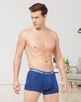 Zoiro Men's Cotton Soft Classics OE Trunk - Dark Blue