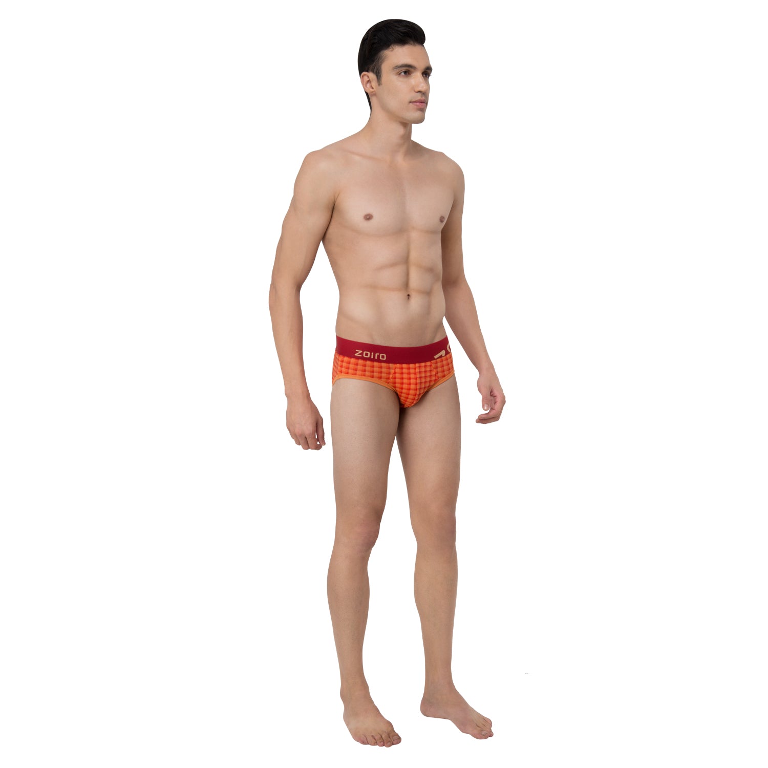 Zoiro Men&#39;s Cotton Printed Brief Pack Of 2