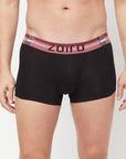 Zoiro Men's Cotton Trends Trunk-Black