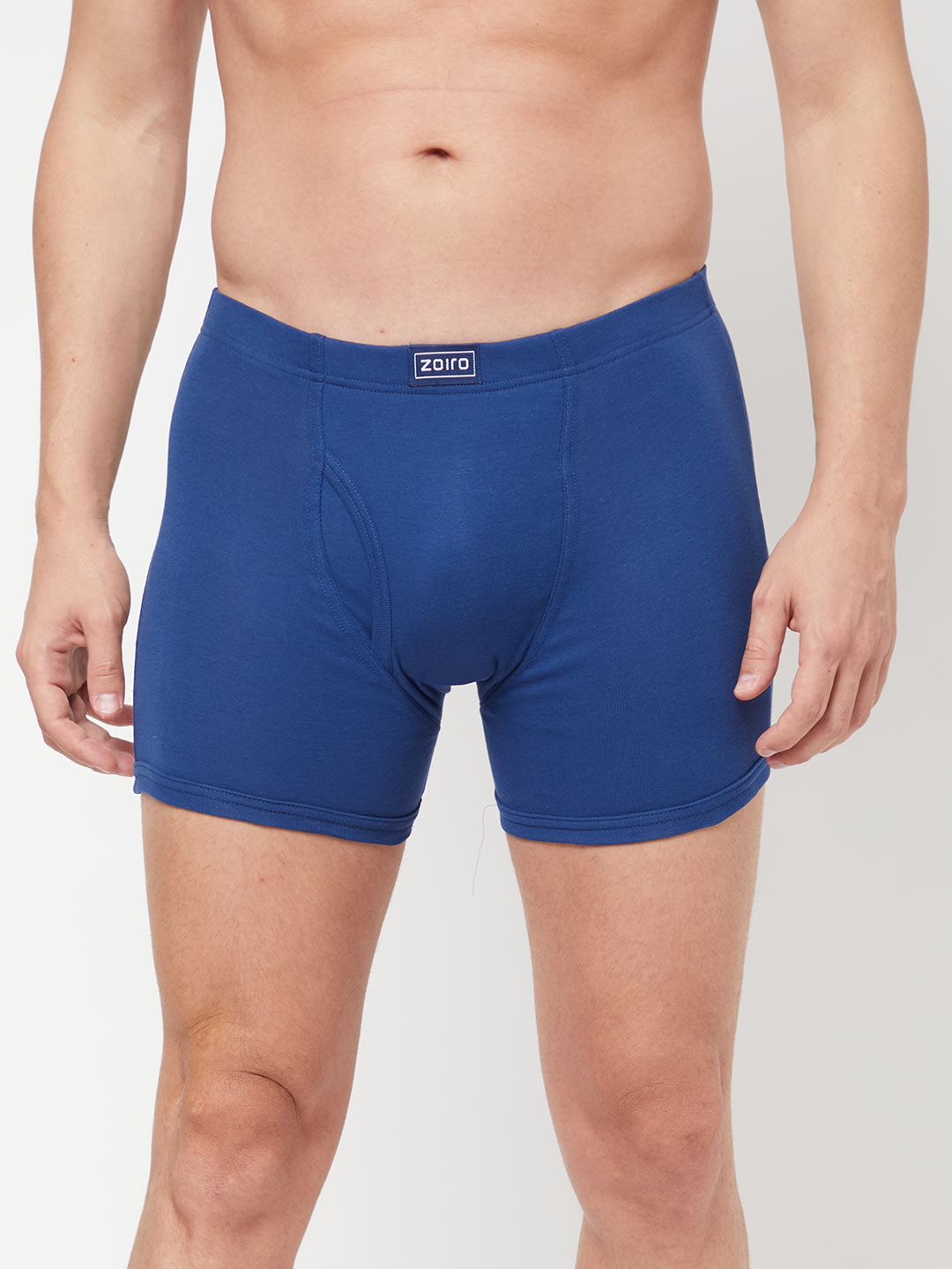 Zoiro Men&#39;s Cotton Soft Classics IE Trunk - Dark Blue