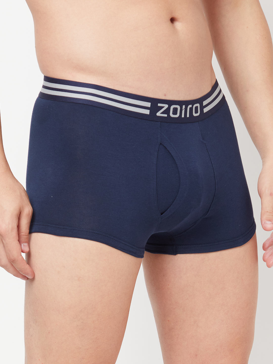 Zoiro Men&#39;s Cotton Soft Classics Trunk - Dark Denim