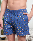 Men's Printed Boxer - Steller