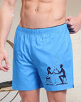 Zorio Men's Trends Boxer Malibu Blue