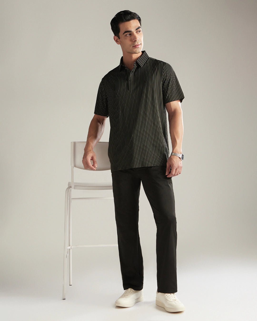 Retro Executive Polo Shirt