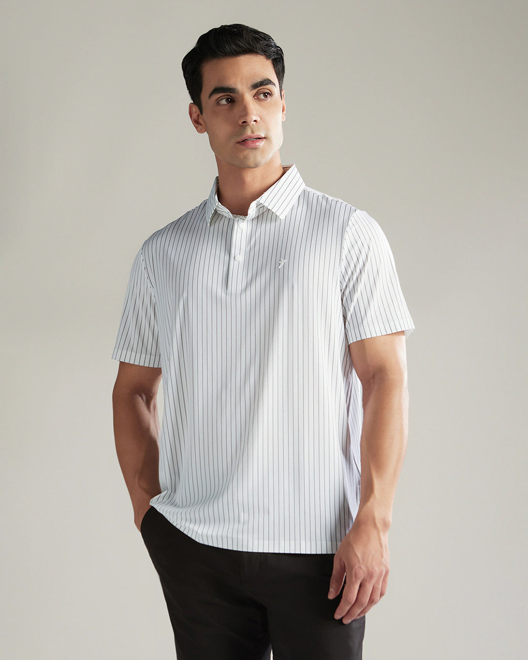 Retro Executive Polo Shirt