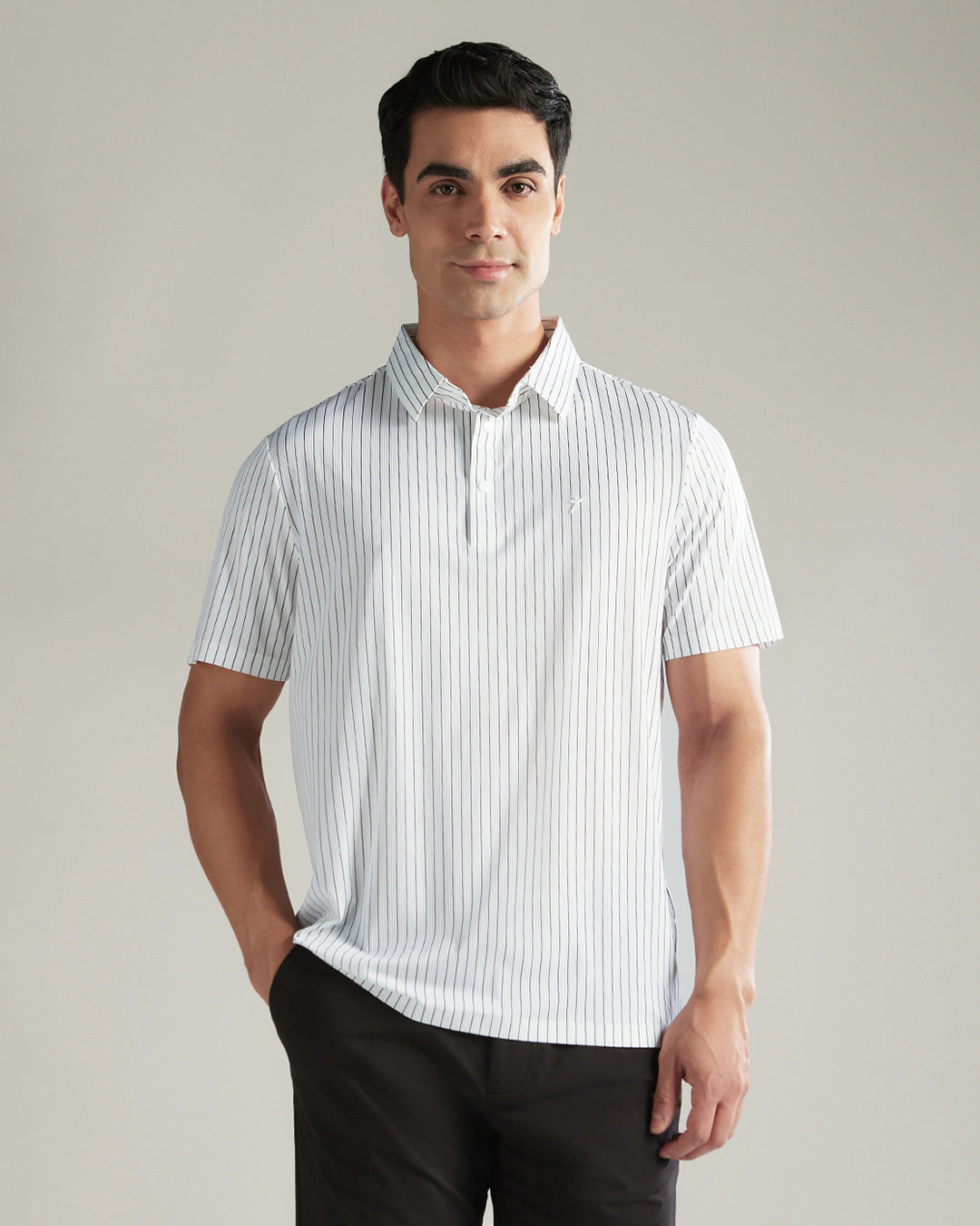 Retro Executive Polo Shirt