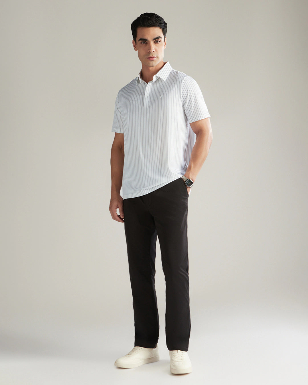 Retro Executive Polo Shirt