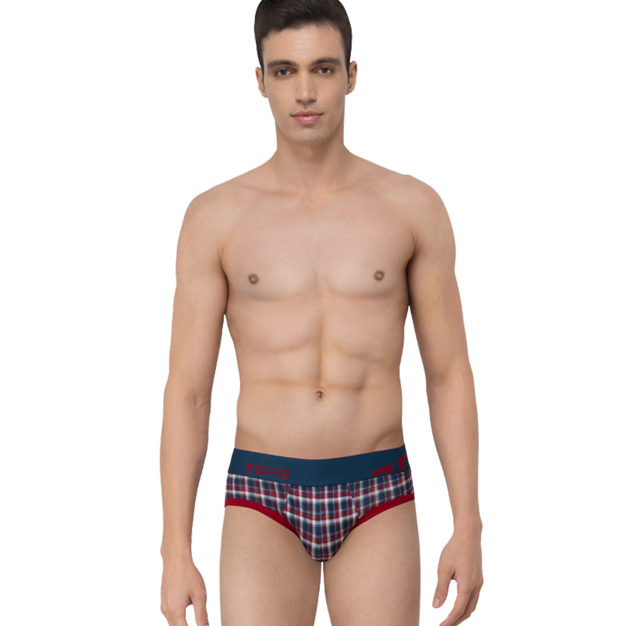 Zoiro Men&#39;s Cotton Printed Brief Pack Of 3