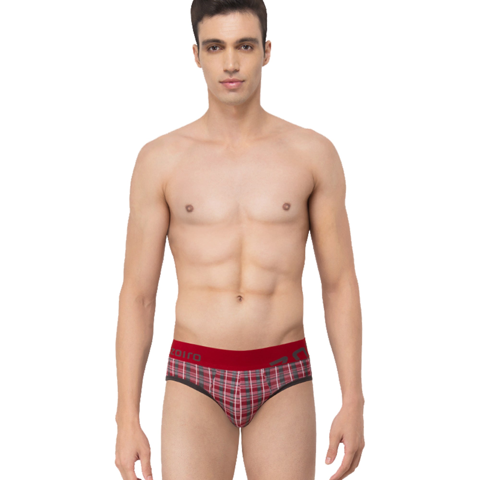 Zoiro Men&#39;s Cotton Printed Brief Pack Of 3