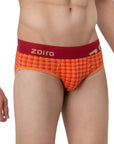 Zoiro Men's Cotton Printed Brief Pack Of 2