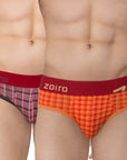 Zoiro Men's Cotton Printed Brief Pack Of 2