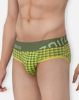 Zoiro Men Cotton Printed Brief Pack - 2