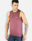 Zoiro Men's Cotton Solid Vest