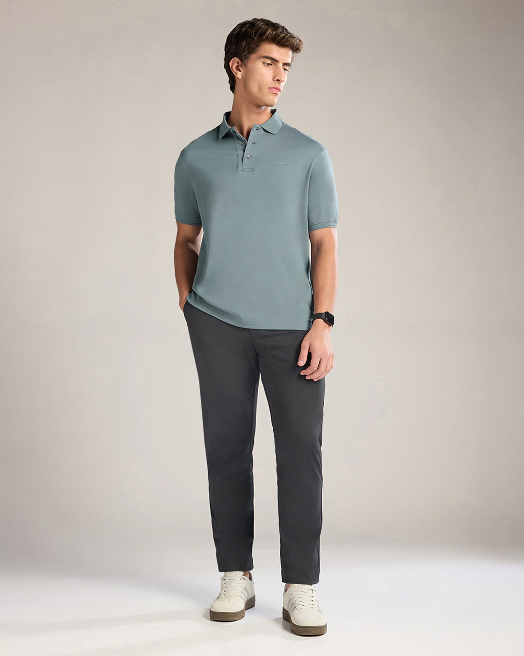 ZOIRO Executive Polo Basalt Full Look