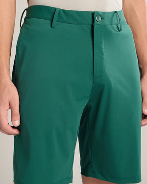Zoiro Athleisure Shorts Rain Forest - Detail View