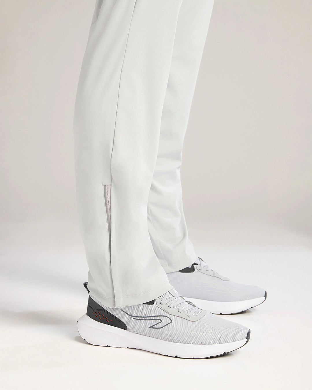 Zoiro Athleisure Track Pant - Mist Grey fabric detail